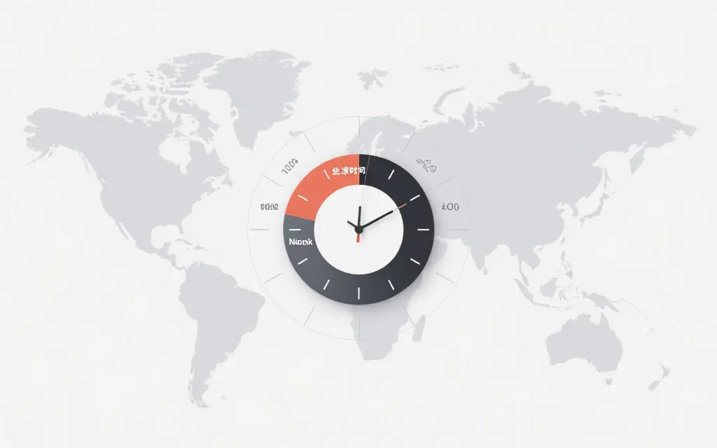 以北京时间为中心的时区换算示意，标注晚间与清晨的开球窗口